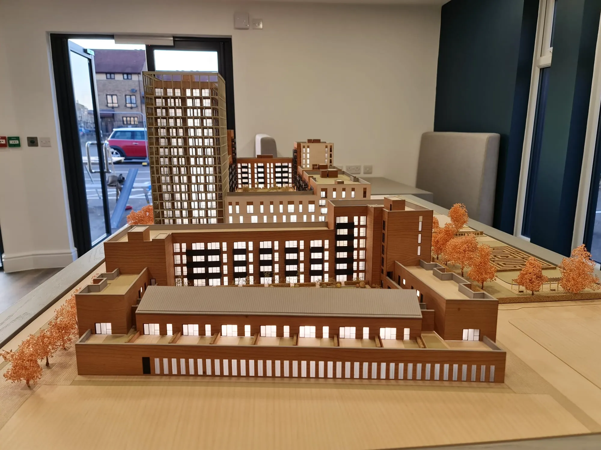 construction model
